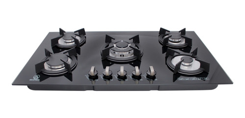 Parrilla A Gas Supra Onix 90 Negra 127v