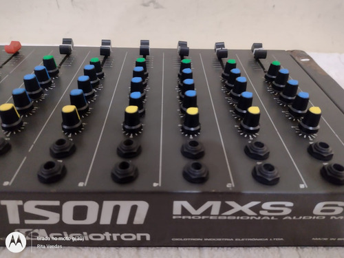 Mesa De Som 6 Canais, Mix De Som, Ciclotron, Whattson Mxs 6 (Usado)
