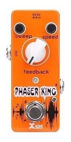 Pedal De Efecto Phaser King Xvive V6 Para Guitarra Electrica