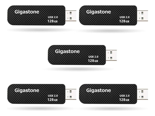 Gigastone V30 128gb Usb2.0 Flash Drive Paquete De 5, Pen Dri
