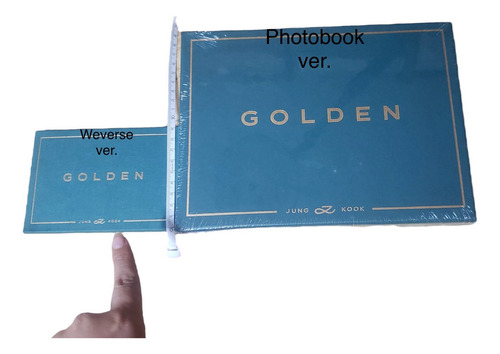 Versão Do Álbum Jungkook Golden Kpop (bts) Weverse Qr