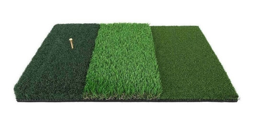 Tapete Alfombra Práctica Golf 3 Tipos Superficie Tee 63.5 Cm