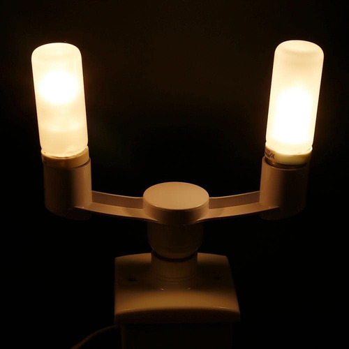 2 Adaptadores De Foco E27 - Soporte De Luz Convertidora