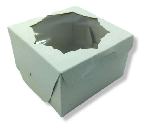 Caja Para Tarta, Pie, Torta, Ponque Con Ventana 9x9x5,5 Cm