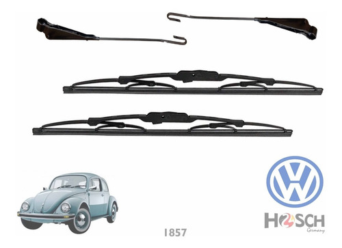 Kit Brazos Y Plumas Limpiadores Volkswagen Sedan (vocho) 1.6