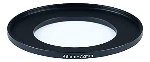 Adaptador De Filtro De Anillo De Aumento De 49 Mm A 72 Mm Pa