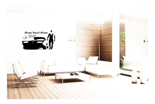 Vinilo Adhesivo Decorativo Pared Actor Vin Diesel 53x90cms