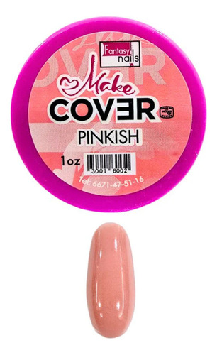 Acrilicos Make Up 1 Oz A Elegir Tono, Fantasy Nails Pinkish