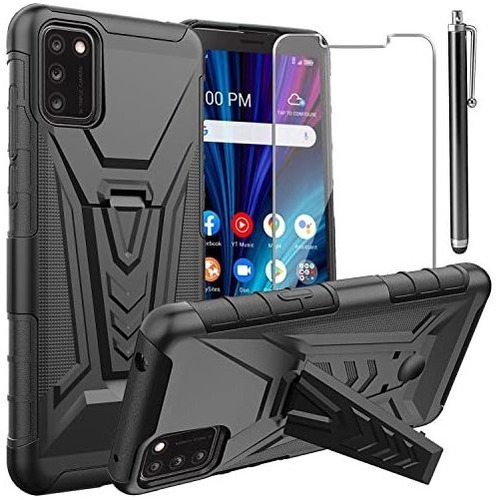 Funda Para Alcatel Tcl A3x A600dl, Con Puerto De Cristal Tem