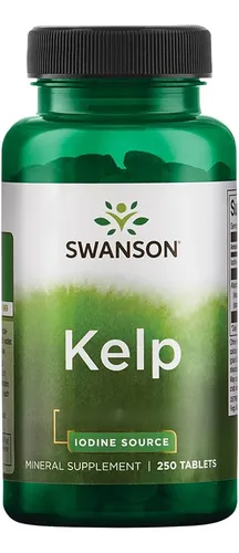 Swanson, Kelp, 250 Cáps