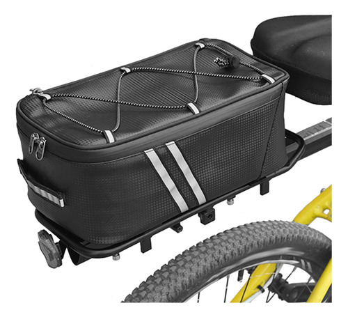 Rack Bag, Bolsa Para Bicicleta, Resistente, Con Baúl De Agua