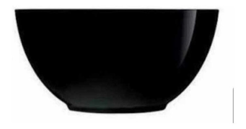 Tazones Bowl  Soperos 750 Ml Negro Opal 6 Piezas