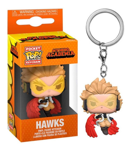 Funko Pop Llavero Hawks My Hero Academia Anime Original     