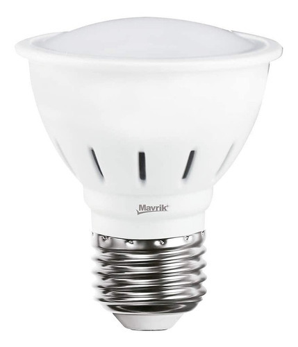 Foco Tipo Dicroico 4w Base E-27 Luz Calida Color De La Luz Blanco Cálido