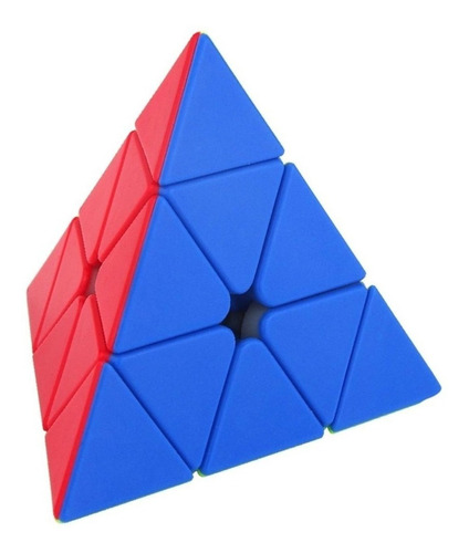Triángulo mágico Pyraminx Pirámide Pyraminx 3x3x3, color de la estructura: blanco