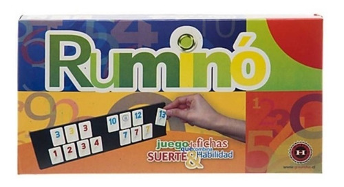 Rumino Rummikub Rummy En Español + Envio Gratis / Diverti