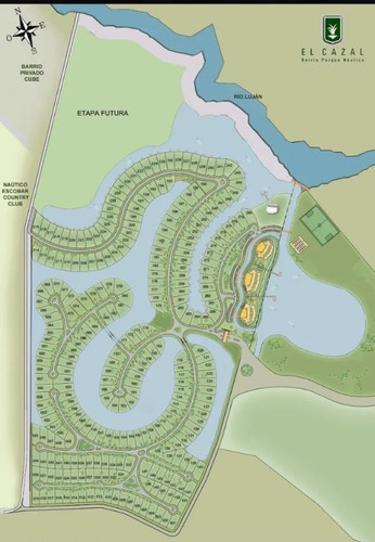 Imagen 10 de 14 de Lote A La Laguna En Venta Barrio Nautico Cazal