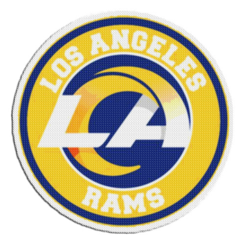 Parche Football Americano Los Angeles Rams