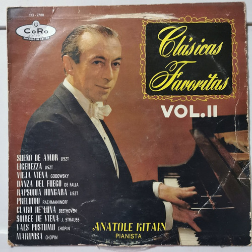 Disco Lp: Anatole Kitain-clasicas Favoritas