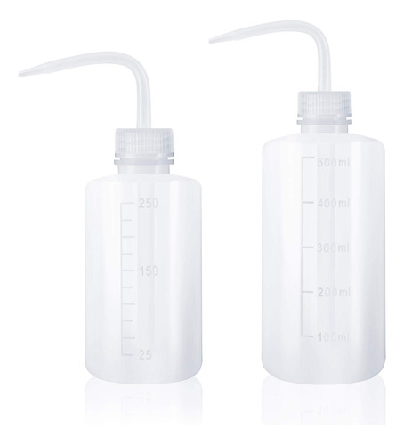 Botella De Riego Exprimible 250 Ml Y 500 Ml 2 Piezas