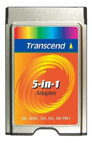 Transcend Adaptador Tarjeta 5 1 (para Sm Sd Mmc Ms Pro)