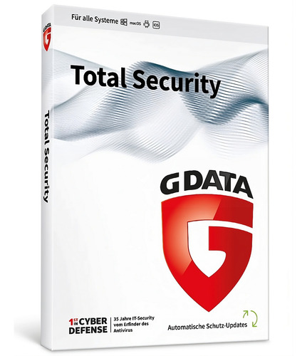 Antivirus G Data Total Security | 1 Dispositivo - 1 Año