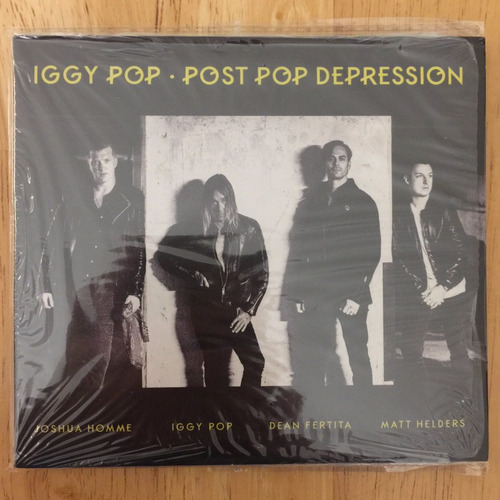 Cd Iggy Pop Post Pop Depression (2016) 1ª Edição Nacional!!!