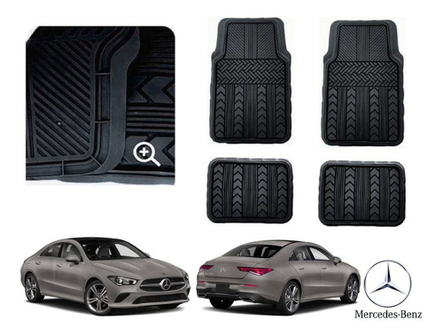 Kit Tapetes 4 Piezas Mercedes Benz Cla200 2022 Race Track