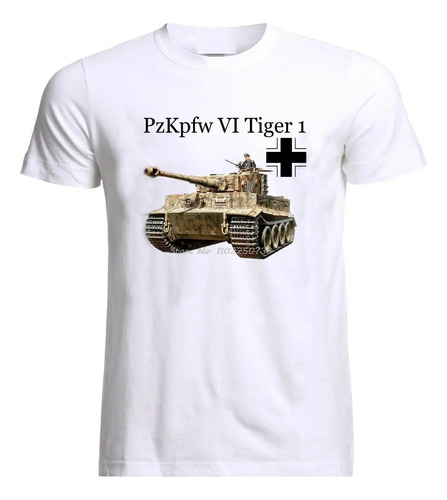 Camisa Para Hombre Military Armour Wehrmacht Pzkpfw Vi Panze