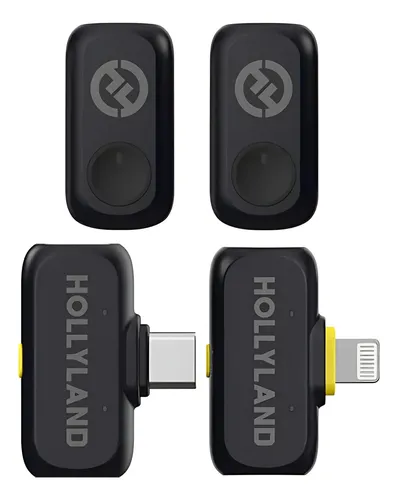 Hollyland Lark A1 Combo Microfone Sem Fio Usb-c Lightning