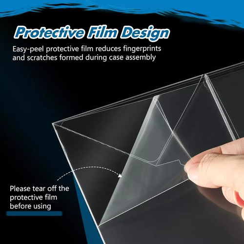 10 Protector Para Funko Pop Semirigido Cifra Caja Embalaje