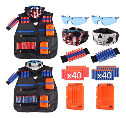 M 2 Juegos Nerf Gun Chaleco Al Aire Libre Táctico Y Juguetes