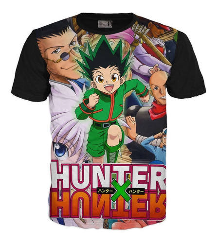 Camiseta Anime Hunterxhunter Adulto Exclusiva  