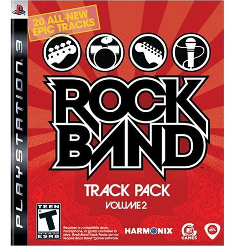 Rock Band Track Pack Vol 2 Playstation 3