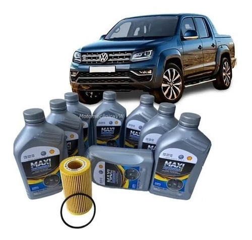 Kit Revisão Amarok 3,0 V6 Filtro+óleo Original Volkswagen