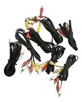 Comprar Cables Rca 3 Líneas Audio Y Video Lote 7 Unidades Psr