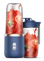 Comprar Juicer Mini Blue Mini Batidora Personal Doble Licuadora Usb