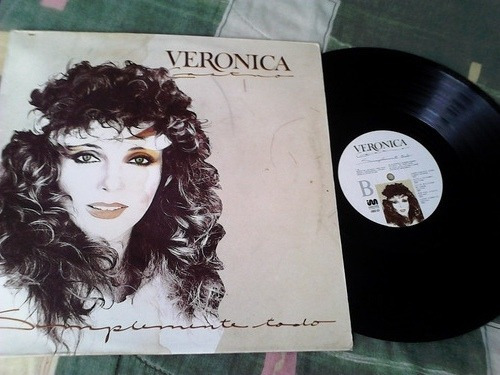 Disco Lp De Acetato Veronica Castro, Simplemente Todo