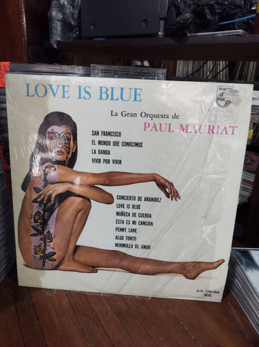 Paul Mauriat Love Is Blue - Vinilo Lp Vinyl 