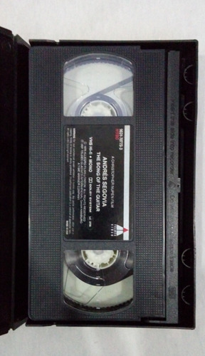 Andres Segovia Vhs The Song Of The Guitar Guitarra Clasica (Usado)
