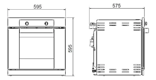 Combo91 Gas Horno H6900xt - Anafe A6600xf