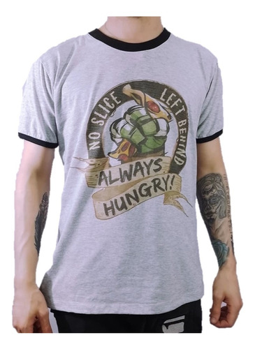 Remera Pizza - Licencia Oficial Teenage Mutant Ninja Turtles