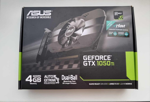 Placa De Video Nvidia Gtx 1050 Ti Asus Phoenix 4gb