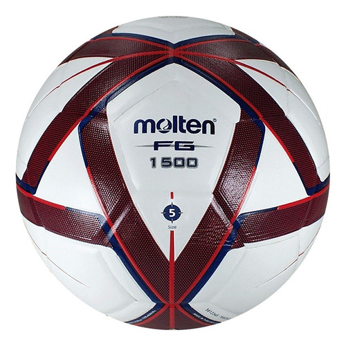 Paquete De 20 Balones Molten Forza Laminado #5 F5g1500 Color Bordó