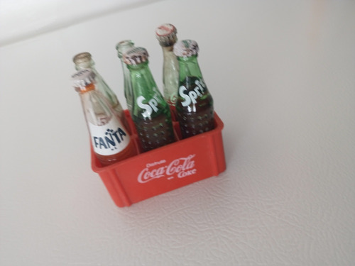 Mini Botellitas Coca Cola, Fanta Y Sprite No. 5 (Usado)