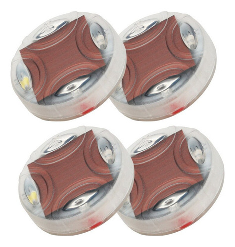 4 Luces De Rueda Solares For Coche, Tapa De Válvula Led Sol