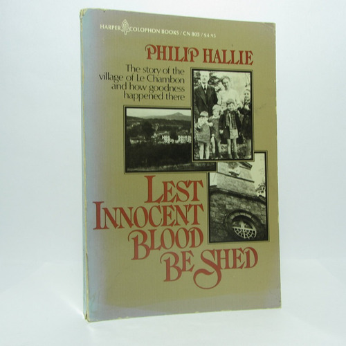 Lest Innocent Blood Be Shed - Philip Hallie - Harper Books