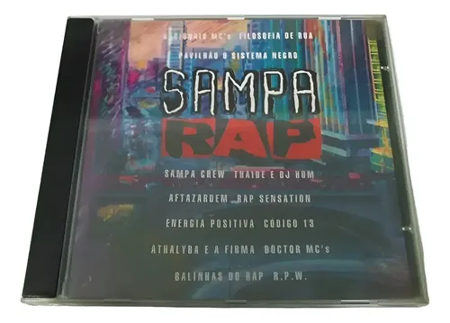 Sampa Rap - Cd Coletânea Rap Nacional - Raridade! | MercadoLivre
