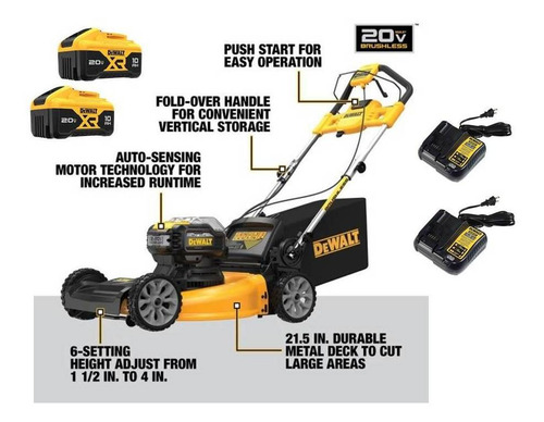 Imagen 1 de 10 de Dewalt Xr Podadora De Césped Inalámbrica 20v Brushless