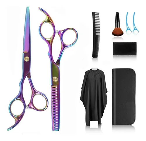 comprar Set Tijera Filo Navaja+esculpidora Tornasol Estuche Y Acs